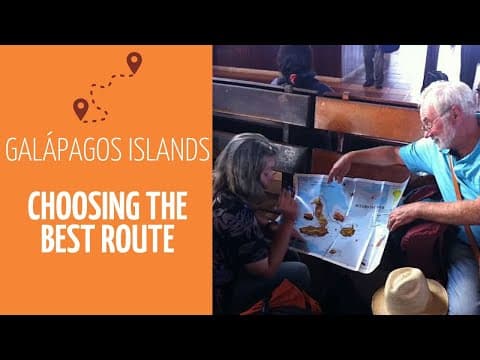 Galapatours - Choosing the best route in the Galapagos
