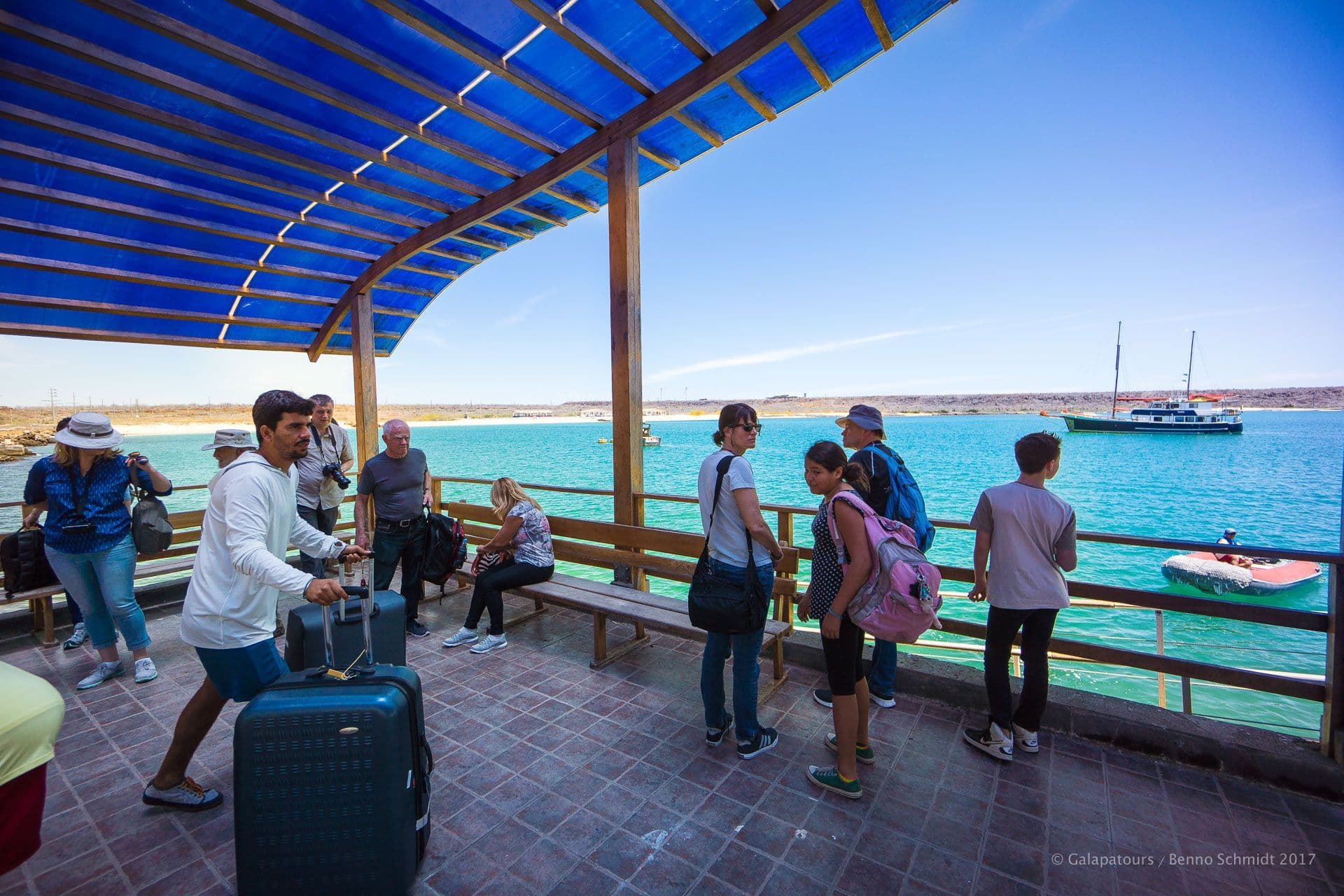 Arrival at Baltra airport + transfer to ship