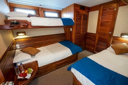Lower Deck Twin & Triple cabin Letty