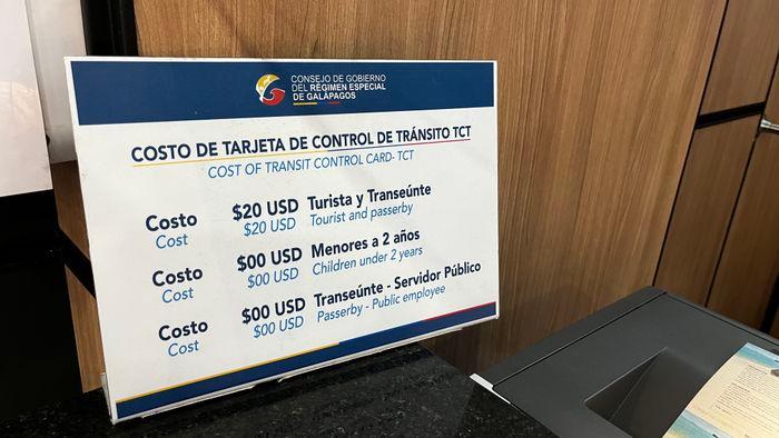 TCC Card at Quito Airport