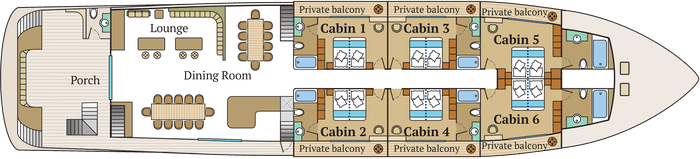 Deck Plans Infinity Galápagos Cruise 