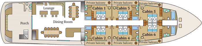 Deck Plans Infinity Galápagos Cruise