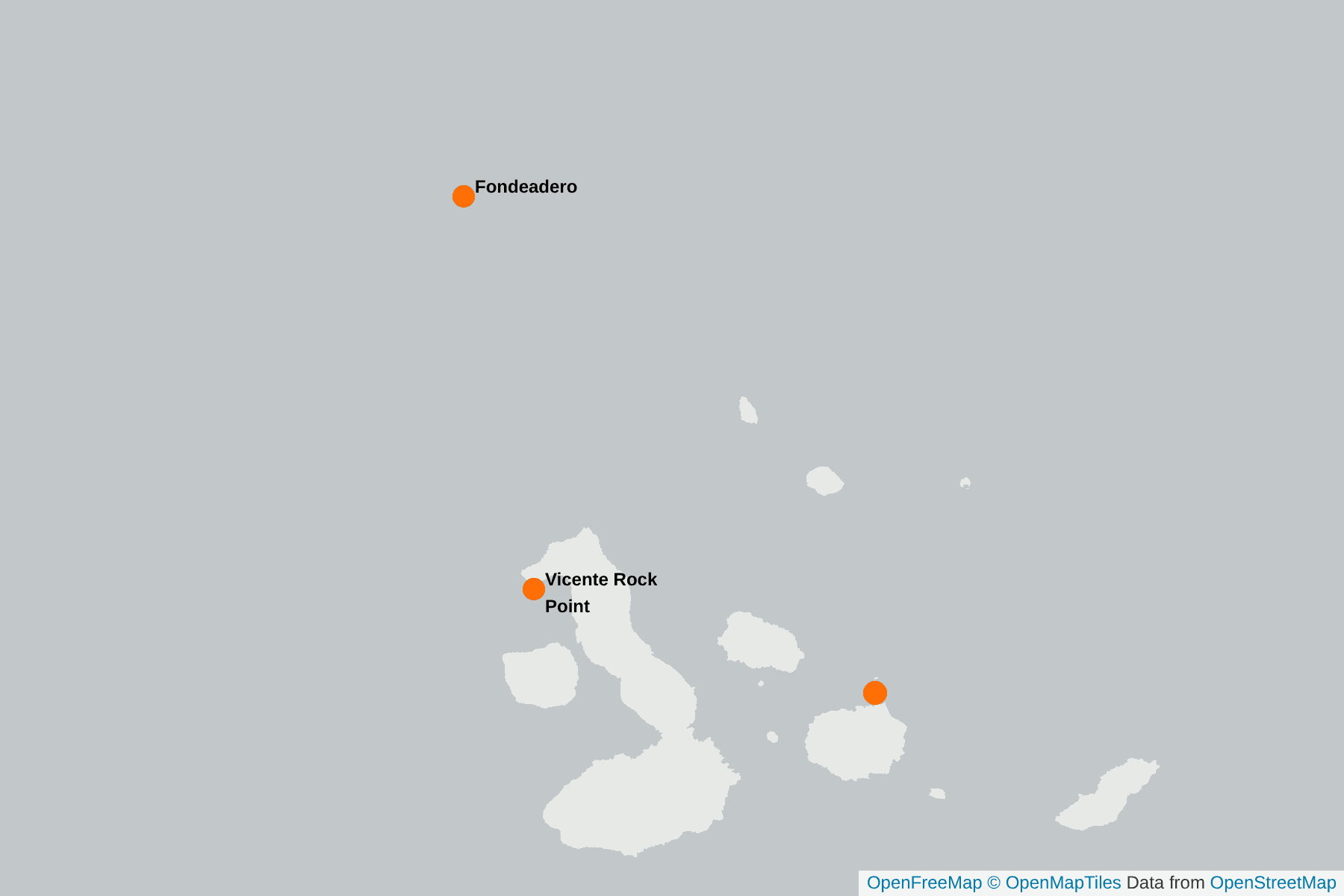 Map of Sunfish