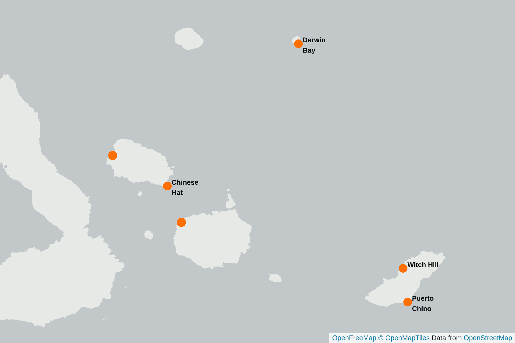 Map of American Oystercatcher