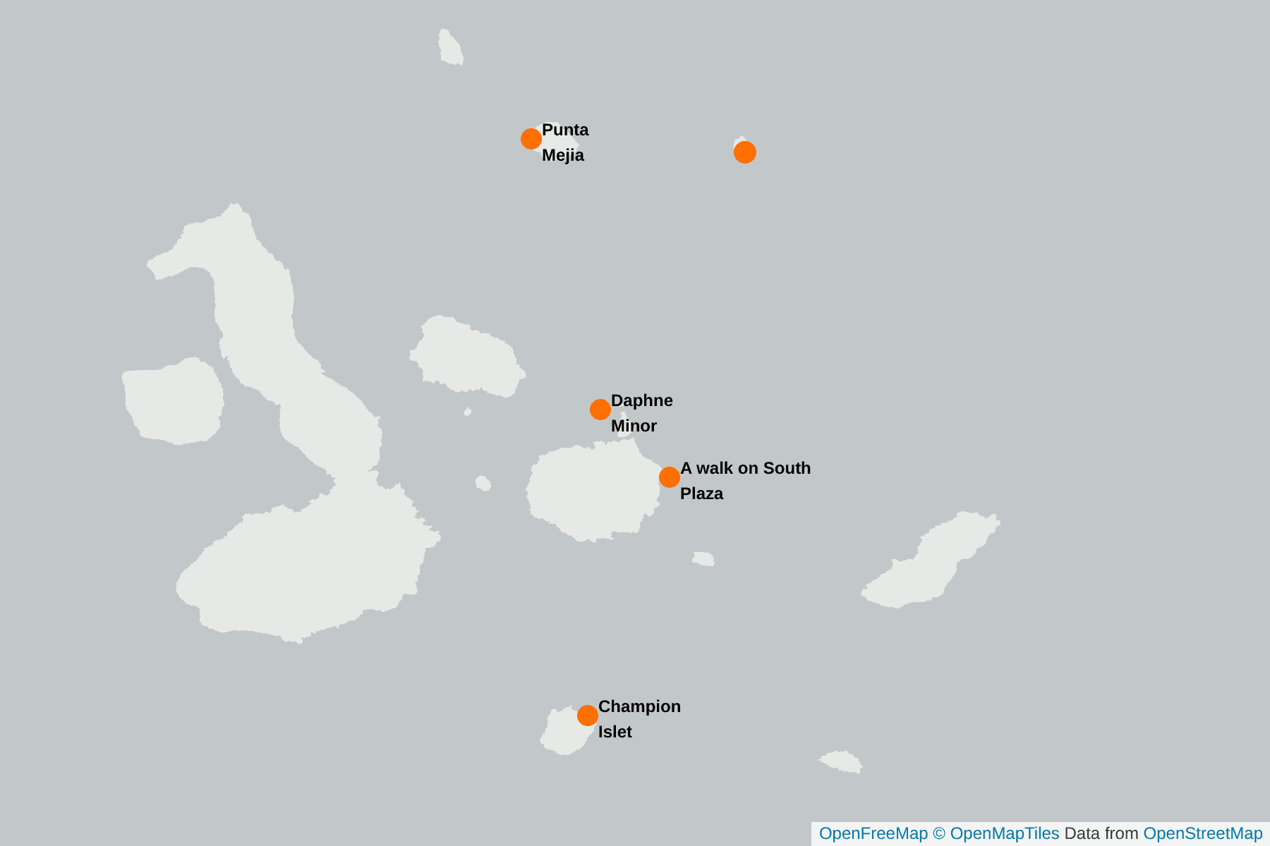 Map of Red-Billed Tropicbird