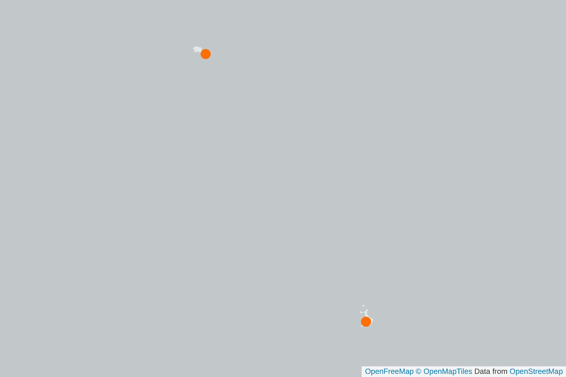 Map of Whale Shark