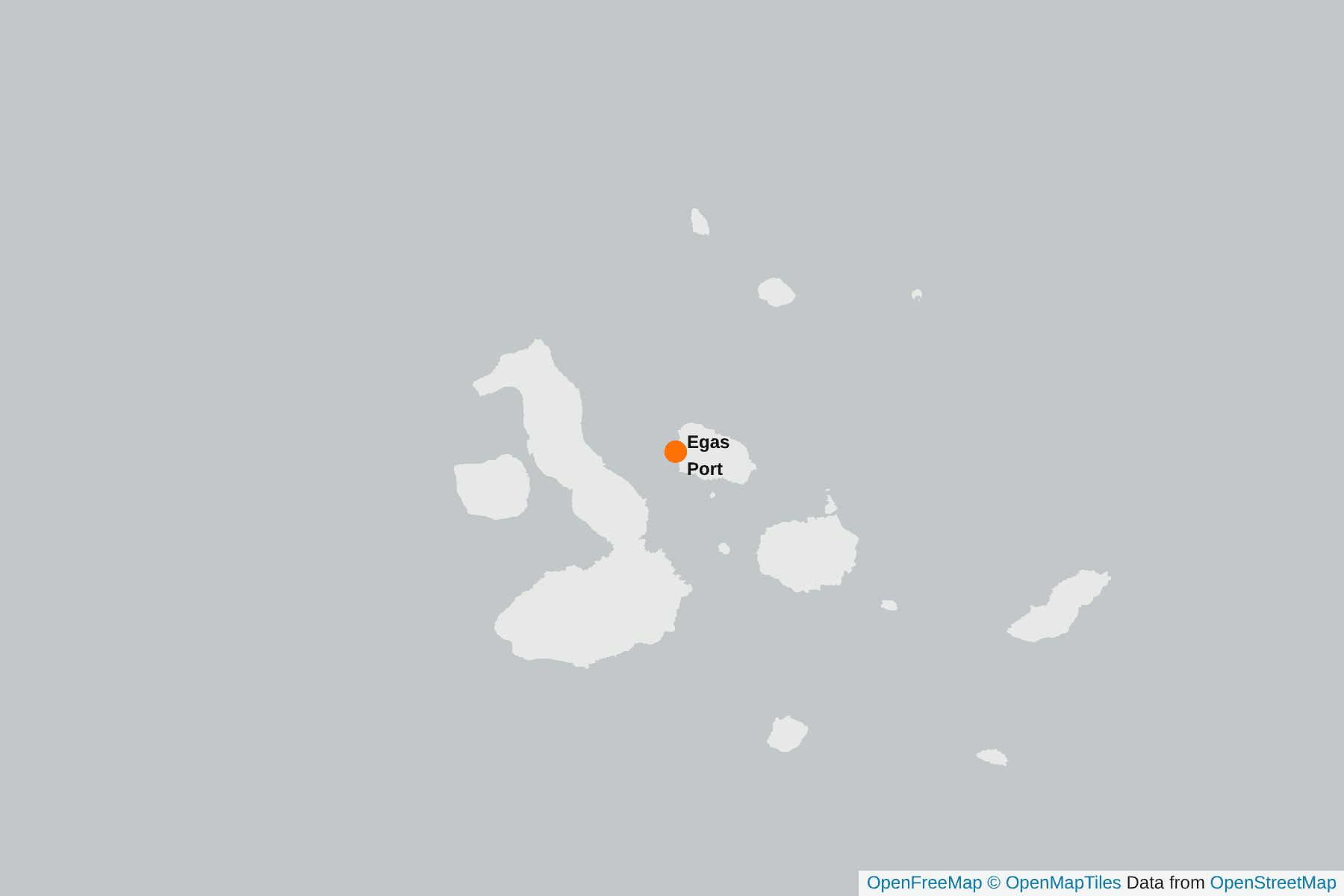 Map of Egas Port