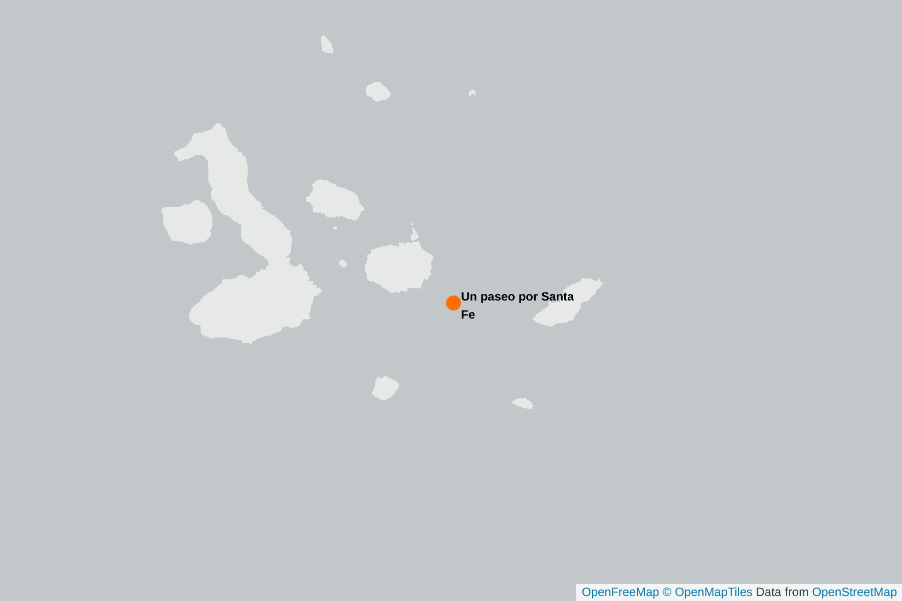Mapa de Santa Fe