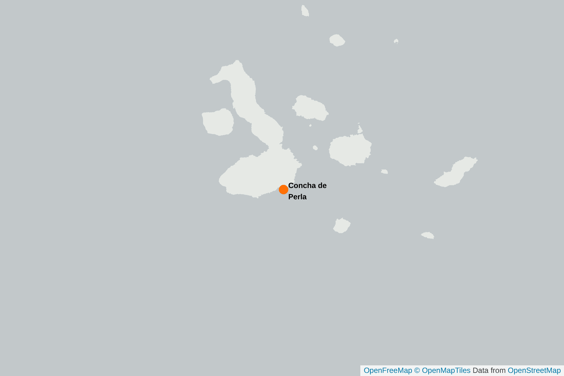Mapa de Concha de Perla