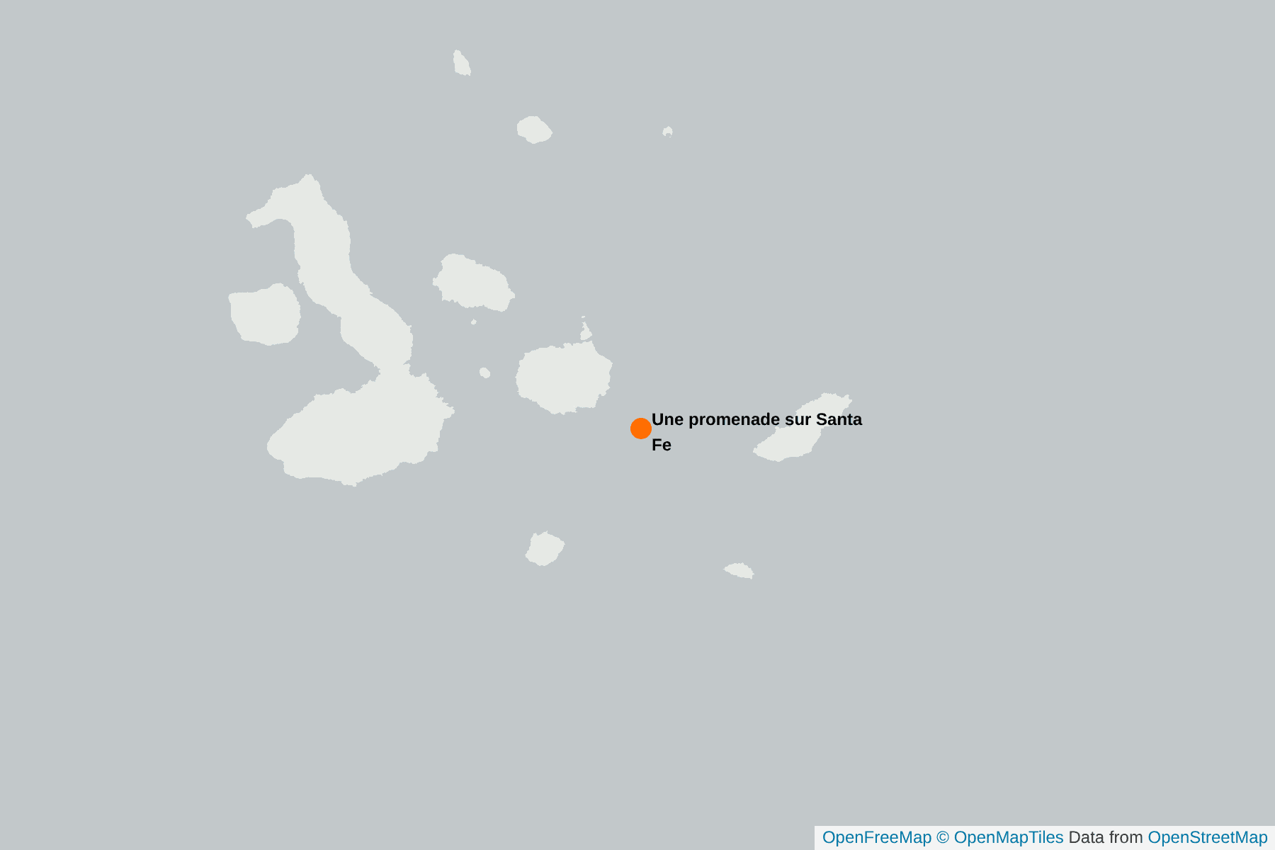 Carte de Rat de riz des Galápagos