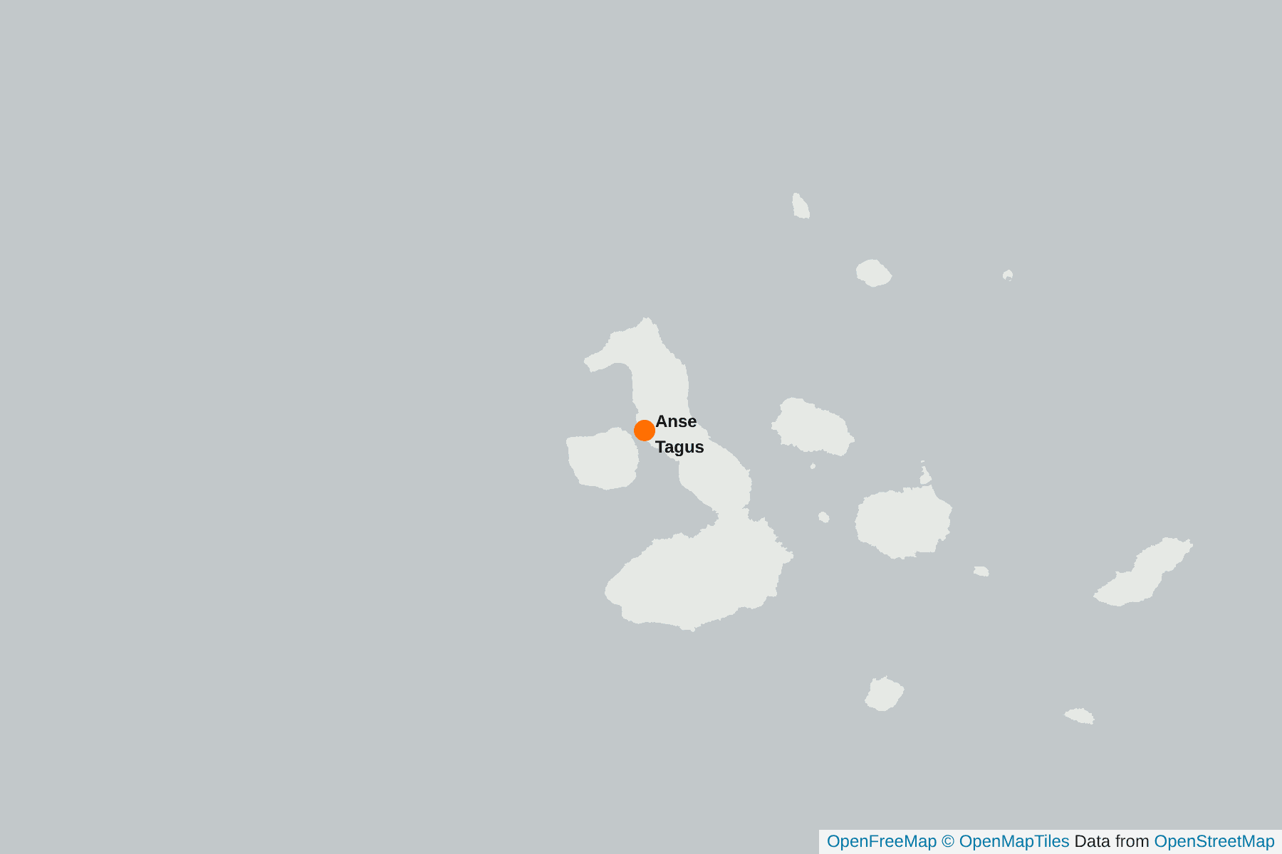 Carte de Anse Tagus