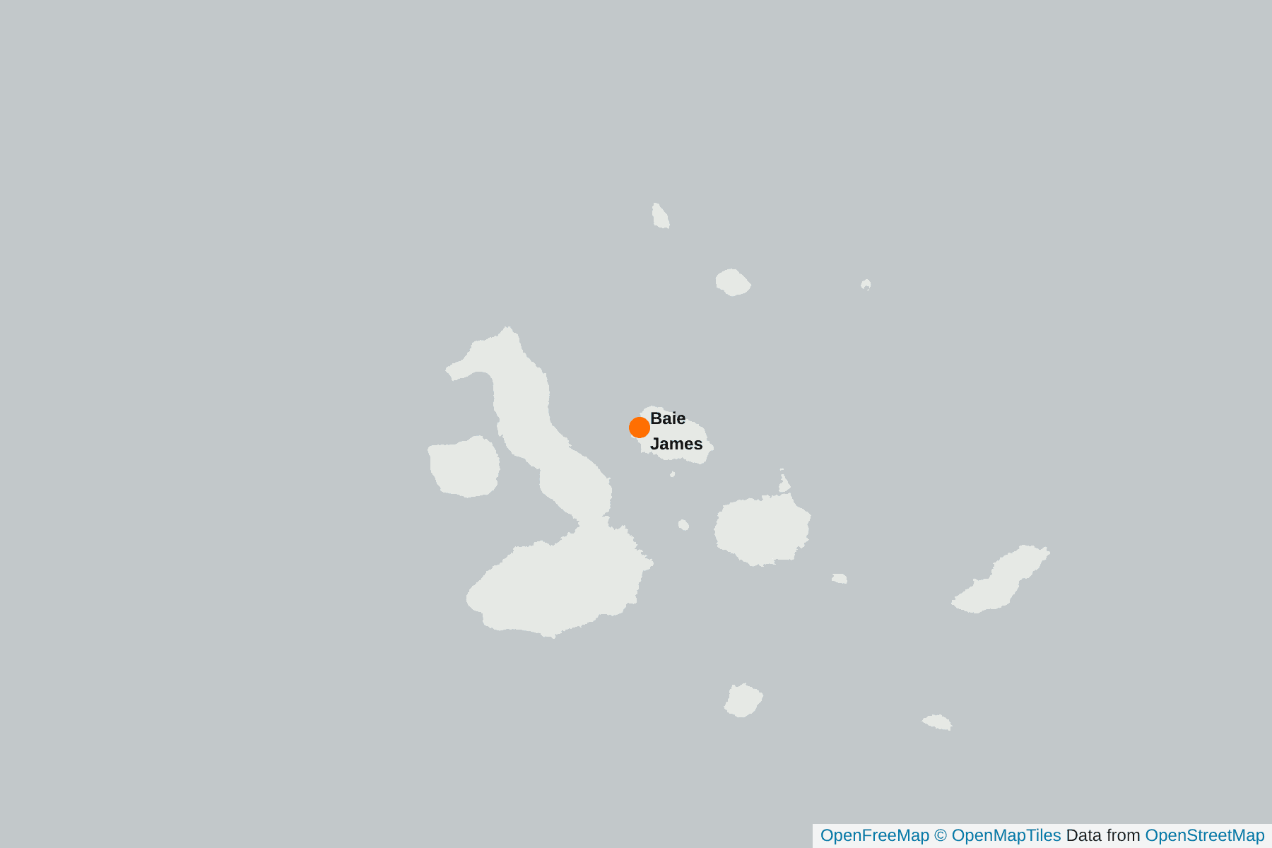 Carte de Baie James